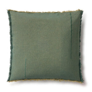 <strong>Lorena Canals</strong> <BR> Vierkant Kussen Vertical <BR> Duck Green <BR> 45x45 cm