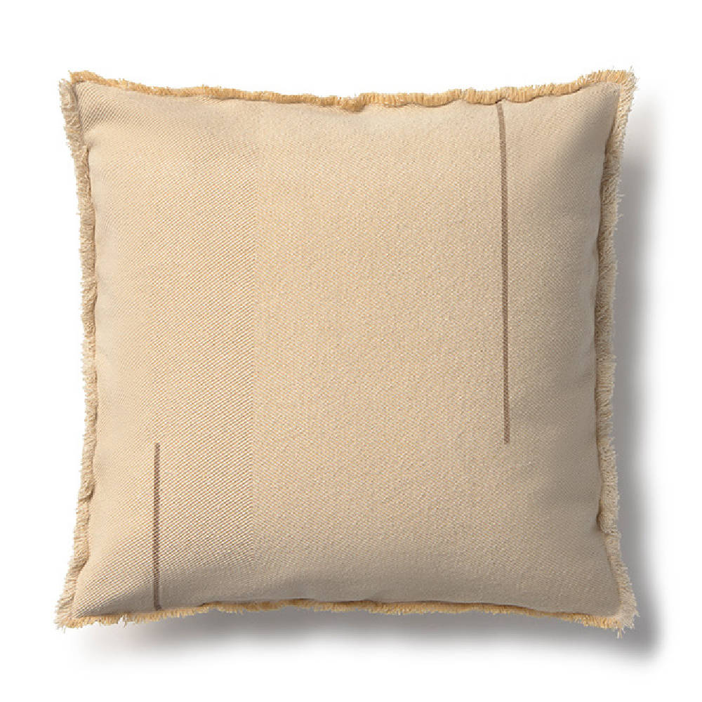 <strong>Lorena Canals</strong> <BR> Vierkant Kussen Vertical <BR> Natural <BR> 45x45 cm