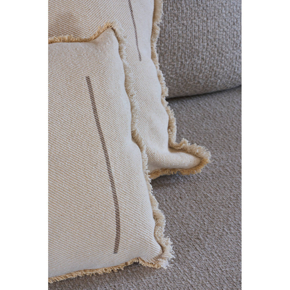 <strong>Lorena Canals</strong> <BR> Vierkant Kussen Vertical <BR> Natural <BR> 45x45 cm - Afbeelding 2