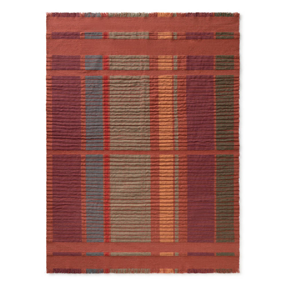 <strong>Lorena Canals</strong> <BR> Vloerkleed Handloom Columns <BR> Sienna <BR> Diverse afmetingen