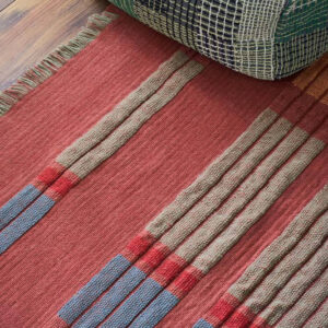 <strong>Lorena Canals</strong> <BR> Vloerkleed Handloom Columns <BR> Sienna <BR> Diverse afmetingen - Afbeelding 3
