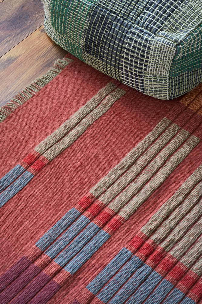<strong>Lorena Canals</strong> <BR> Vloerkleed Handloom Columns <BR> Sienna <BR> Diverse afmetingen - Afbeelding 3