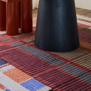 <strong>Lorena Canals</strong> <BR> Vloerkleed Handloom Columns <BR> Sienna <BR> Diverse afmetingen - Afbeelding 5