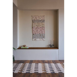 <strong>Lorena Canals</strong> <BR> Vloerkleed Runner Handloom Intersecting <BR> Natural <BR> 230x80 cm - Afbeelding 2