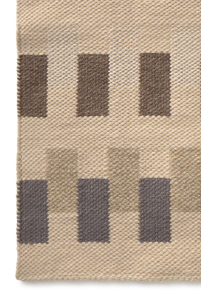 <strong>Lorena Canals</strong> <BR> Vloerkleed Runner Handloom Intersecting <BR> Natural <BR> 230x80 cm - Afbeelding 3