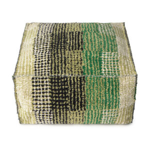 <strong>Lorena Canals</strong> <BR> Omkeerbare Poef Hocker City <BR> Monstera <BR> 54x54x27 cm