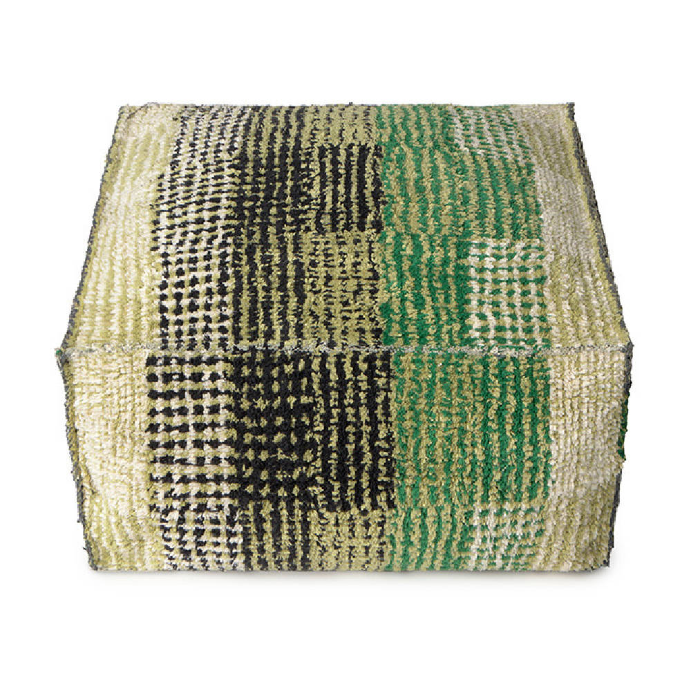 <strong>Lorena Canals</strong> <BR> Omkeerbare Poef Hocker City <BR> Monstera <BR> 54x54x27 cm