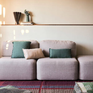 <strong>Lorena Canals</strong> <BR> Omkeerbare Poef Hocker City <BR> Monstera <BR> 54x54x27 cm - Afbeelding 5
