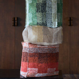 <strong>Lorena Canals</strong> <BR> Omkeerbare Poef Hocker City <BR> Monstera <BR> 54x54x27 cm - Afbeelding 6