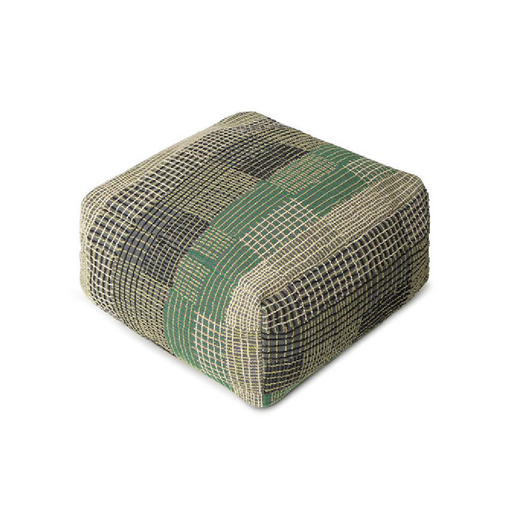 <strong>Lorena Canals</strong> <BR> Omkeerbare Poef Hocker City <BR> Monstera <BR> 54x54x27 cm - Afbeelding 8
