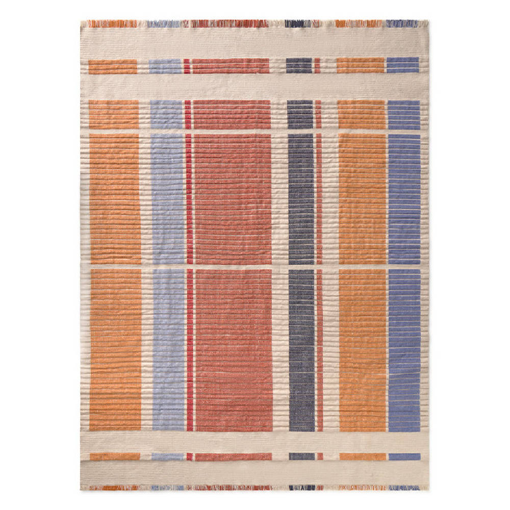<strong>Lorena Canals</strong> <BR> Vloerkleed Handloom Columns <BR> Multi Color <BR> Diverse afmetingen