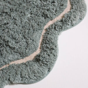 <strong>Nattiot</strong> <BR> Vloerkleed Sweet April <BR> Aqua <BR> Ø120 cm - Afbeelding 5