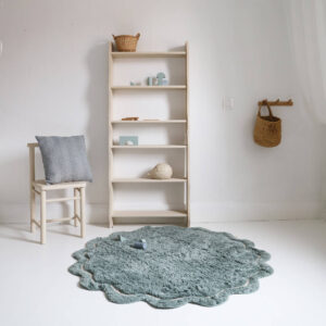 <strong>Nattiot</strong> <BR> Vloerkleed Sweet April <BR> Aqua <BR> Ø120 cm - Afbeelding 6