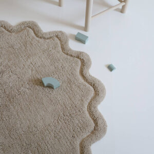 <strong>Nattiot</strong> <BR> Vloerkleed Sweet April <BR> Lin <BR> Ø120 cm - Afbeelding 5