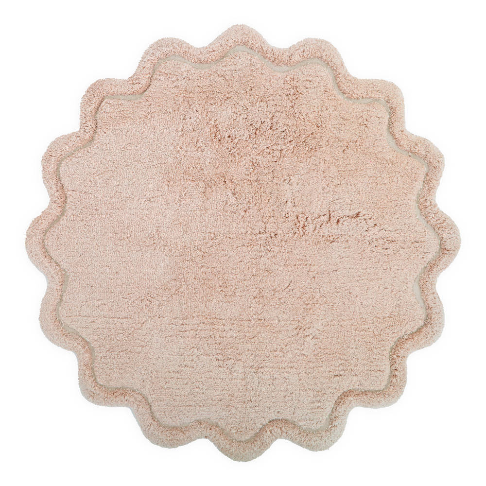 <strong>Nattiot</strong> <BR> Vloerkleed Sweet April <BR> Nude <BR> &Oslash;120 cm