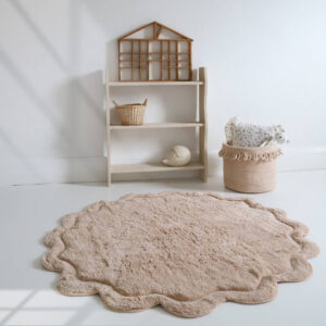 <strong>Nattiot</strong> <BR> Vloerkleed Sweet April <BR> Nude <BR> Ø120 cm - Afbeelding 2