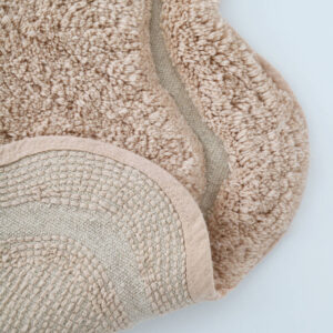 <strong>Nattiot</strong> <BR> Vloerkleed Sweet April <BR> Nude <BR> Ø120 cm - Afbeelding 3