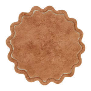 <strong>Nattiot</strong> <BR> Vloerkleed Sweet April <BR> Toffee <BR> Ø120 cm
