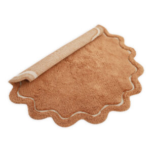 <strong>Nattiot</strong> <BR> Vloerkleed Sweet April <BR> Toffee <BR> Ø120 cm - Afbeelding 6