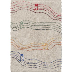 <strong>Lorena Canals</strong> <BR> Vloerkleed/Speelkleed Musical Notes <BR> Colors <BR> 160x120 - 240x170 cm - Afbeelding 2