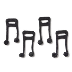 <strong>Lorena Canals</strong> <BR> Vloerkleed/Speelkleed Musical Notes <BR> Natural Black <BR> 160x120 - 240x170 cm - Afbeelding 6